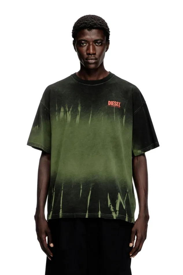 Men Diesel TShirts and Polos TBOXTR3 Dark Green
