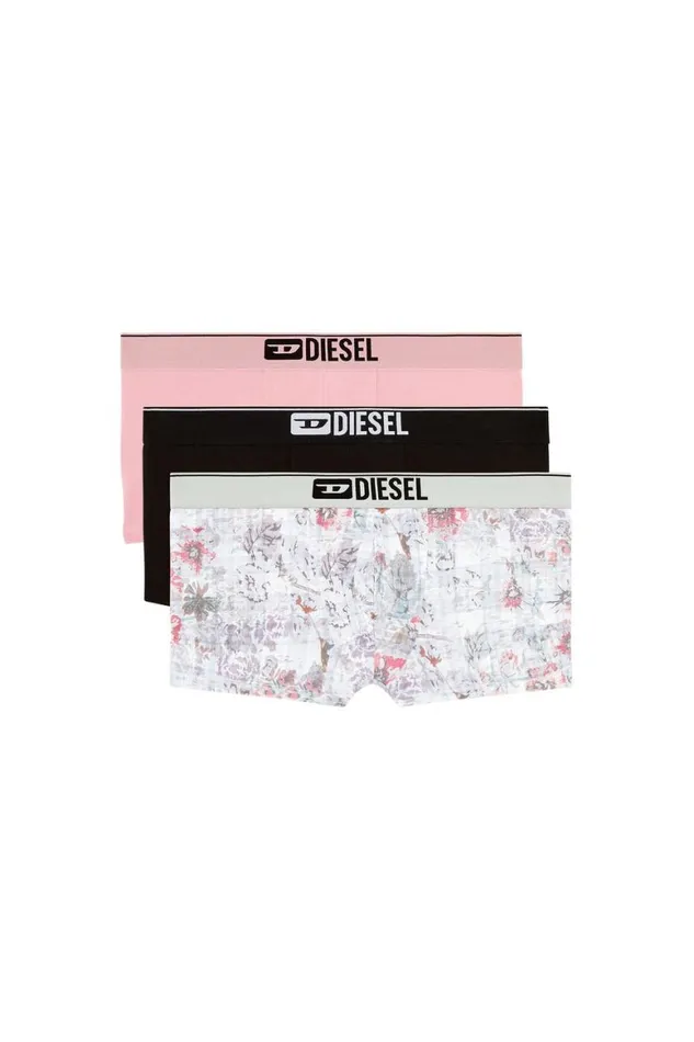 Men Diesel Underwear DAMIENTHREEPACK Pinkblack Men Diesel Underwear DAMIENTHREEPACK Pinkblack