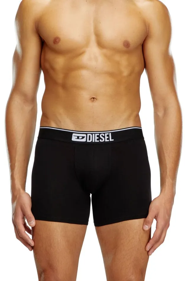 Men Diesel Underwear UMBXSEBASTIANTHREEPAC Blackgrey