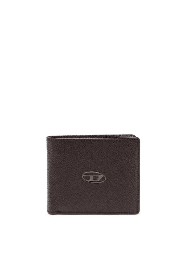 Men Diesel Wallets BI FOLD COIN S Dark Brown