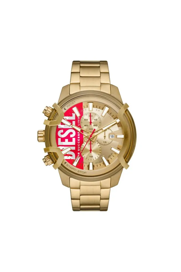 Men Diesel Watches DZ4595 Gold