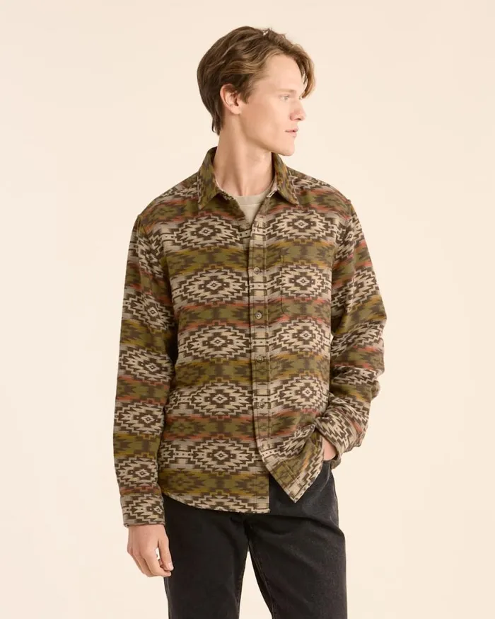 Men DOUBLESOFT MESILLA MARSHALL SHIRT Brown Multi Pendleton Shirts