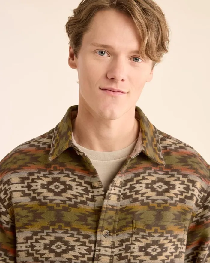 Men DOUBLESOFT MESILLA MARSHALL SHIRT Brown Multi Pendleton Shirts
