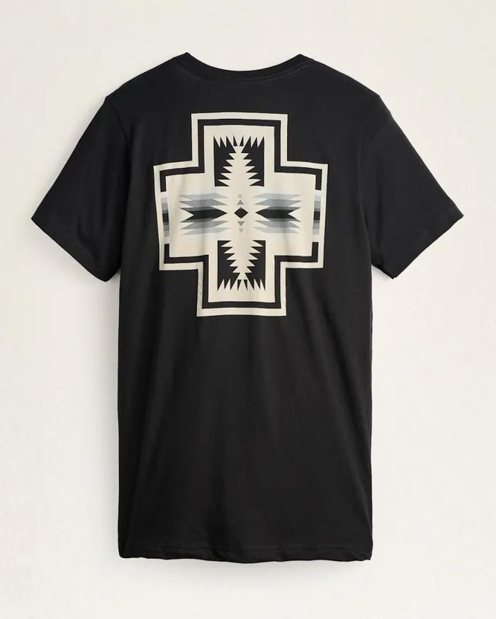 Men HARDING GRAPHIC TEE Blackmulti Pendleton Tees and Sweatshirts