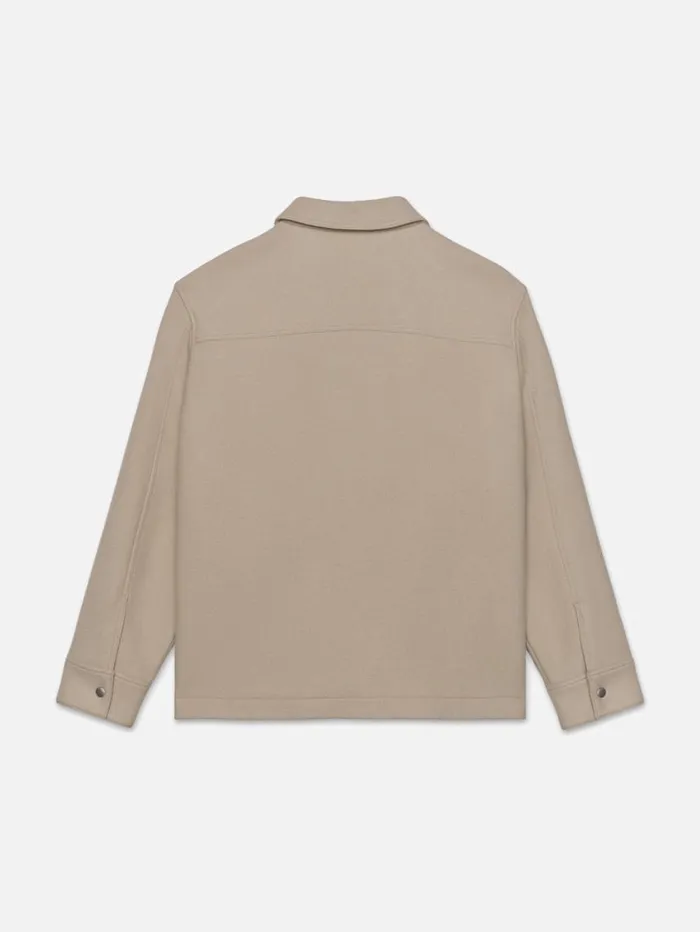 Men Jackets and Coats FRAME Textured Wool Jacket 8212 Warm Khaki Men Jackets and Coats FRAME Textured Wool Jacket 8212 Warm Khaki