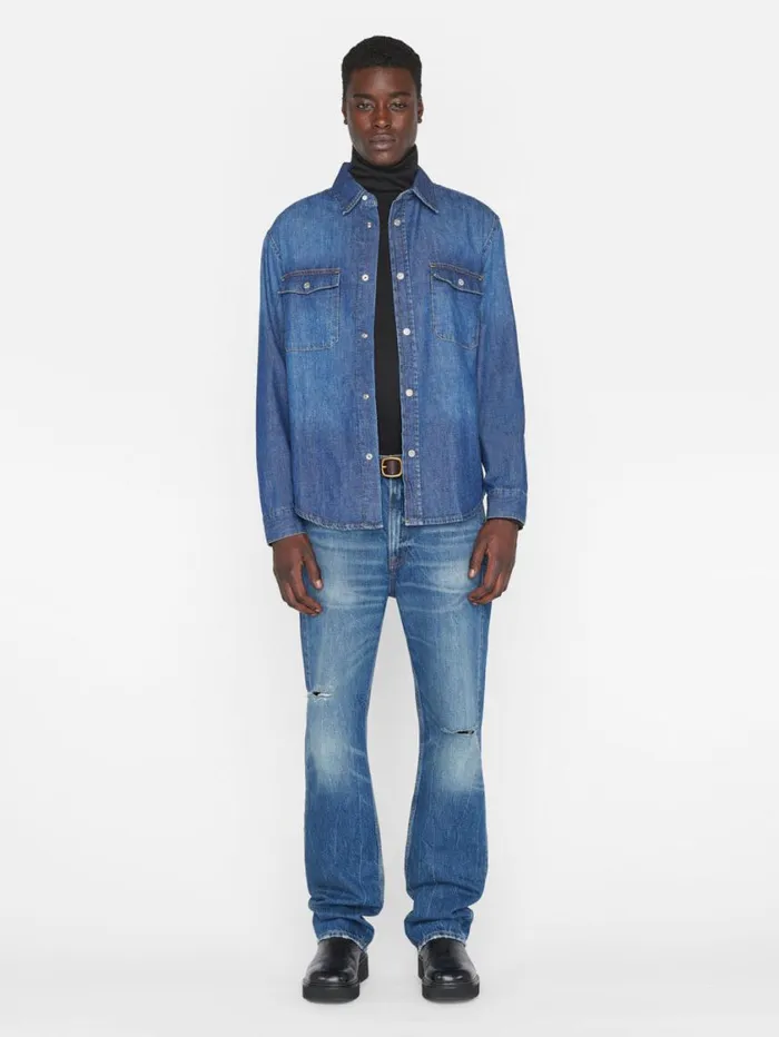 Men Jackets and Shirts FRAME Denim Shirt 8212 California Men Jackets and Shirts FRAME Denim Shirt 8212 California
