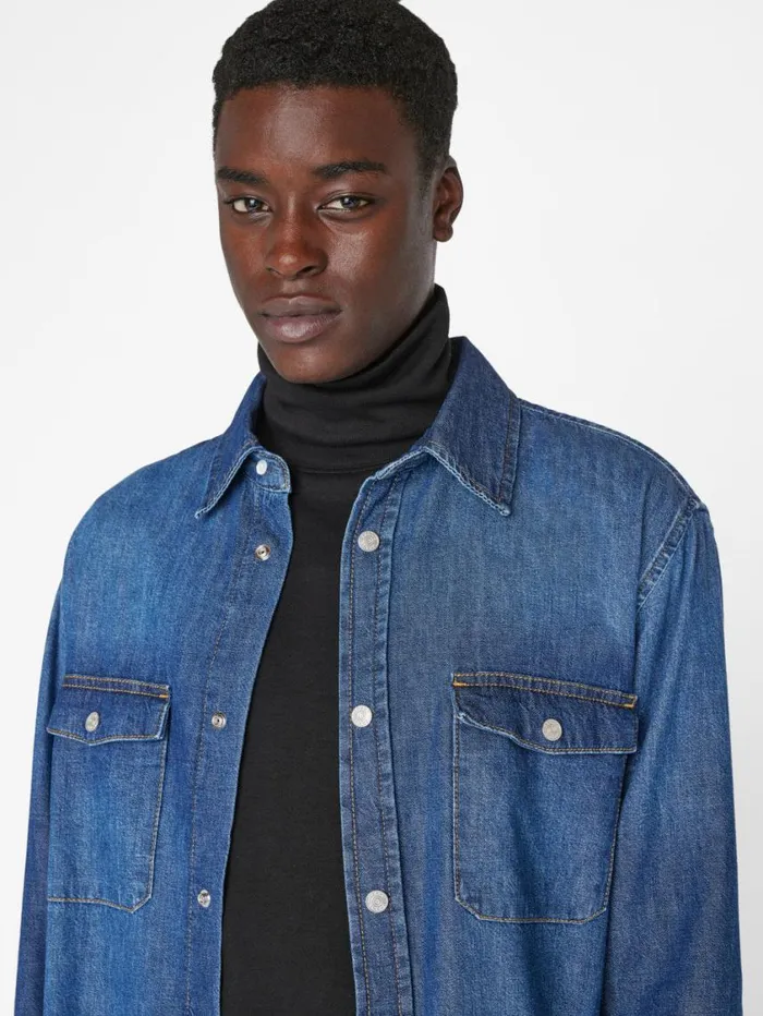 Men Jackets and Shirts FRAME Denim Shirt 8212 California Men Jackets and Shirts FRAME Denim Shirt 8212 California
