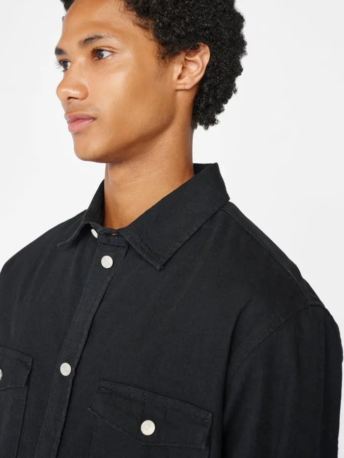Men Jackets and Shirts FRAME Denim Shirt 8212 Noir Men Jackets and Shirts FRAME Denim Shirt 8212 Noir