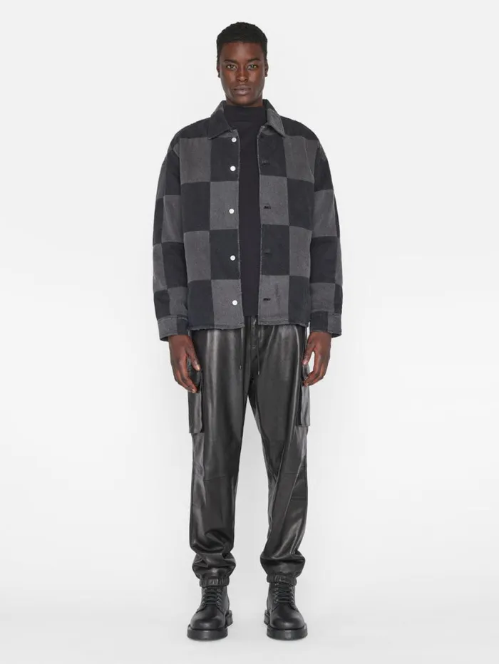 Men Jackets and Shirts FRAME Monochrome Denim Jacket 8212 Washed Noir Men Jackets and Shirts FRAME Monochrome Denim Jacket 8212 Washed Noir