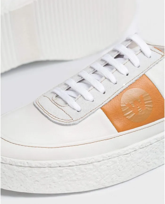 Men Leather Sneaker With Laces Wonders Casual Shoes