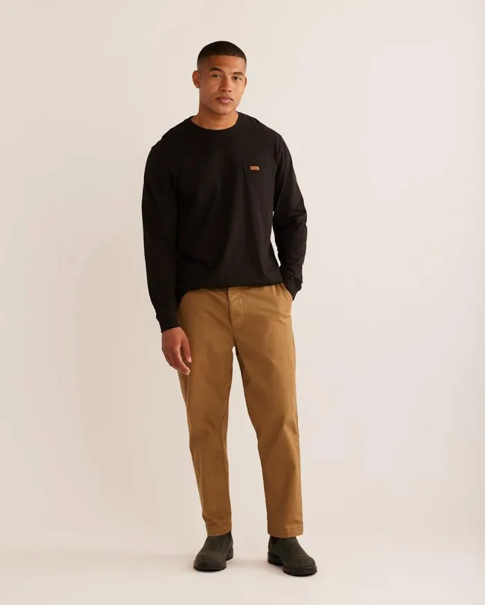 Men LONGSLEEVE DESCHUTES POCKET TEE Black Pendleton Tees and Sweatshirts