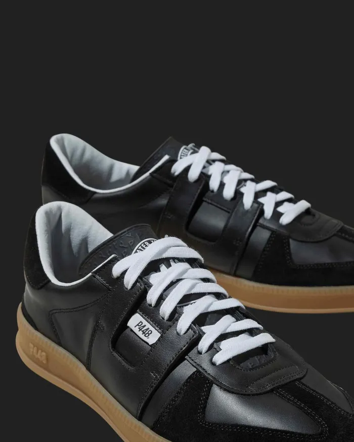 Men Low Tops P448 Monza BlackGaz Men Low Tops P448 Monza BlackGaz