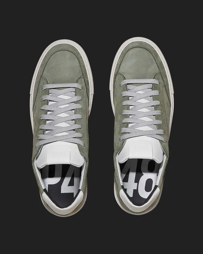 Men Low Tops P448 Soho ArmyWhite Men Low Tops P448 Soho ArmyWhite
