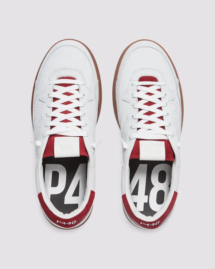 Men Low Tops P448 Vert Ruby