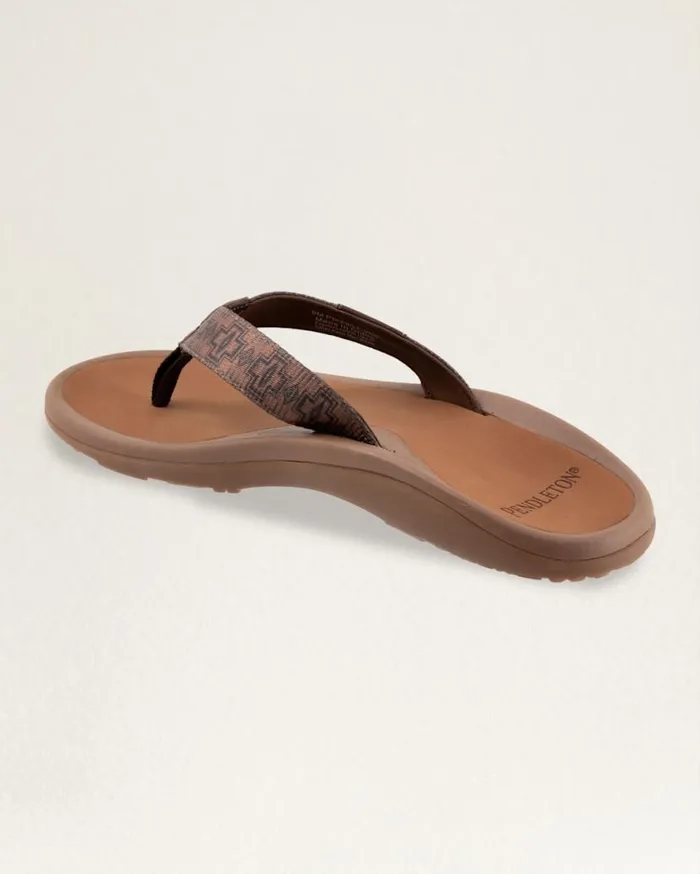 Men MENS HARDING FLIP FLOPS Brown Pendleton Shoes and Sandals