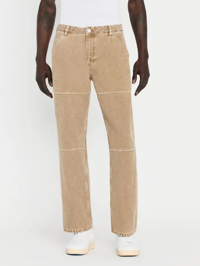 Men New Denim FRAME Canvas Workwear Pant 8212 Dusty Khaki Men New Denim FRAME Canvas Workwear Pant 8212 Dusty Khaki