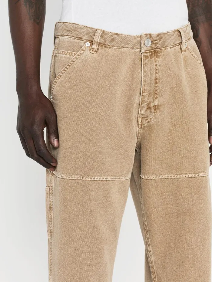 Men New Denim FRAME Canvas Workwear Pant 8212 Dusty Khaki Men New Denim FRAME Canvas Workwear Pant 8212 Dusty Khaki