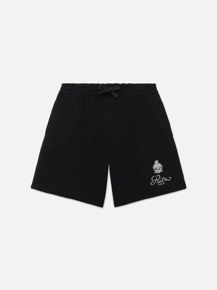 Men Pants and Shorts FRAME Ritz Men039s Wool Short 8212 Black