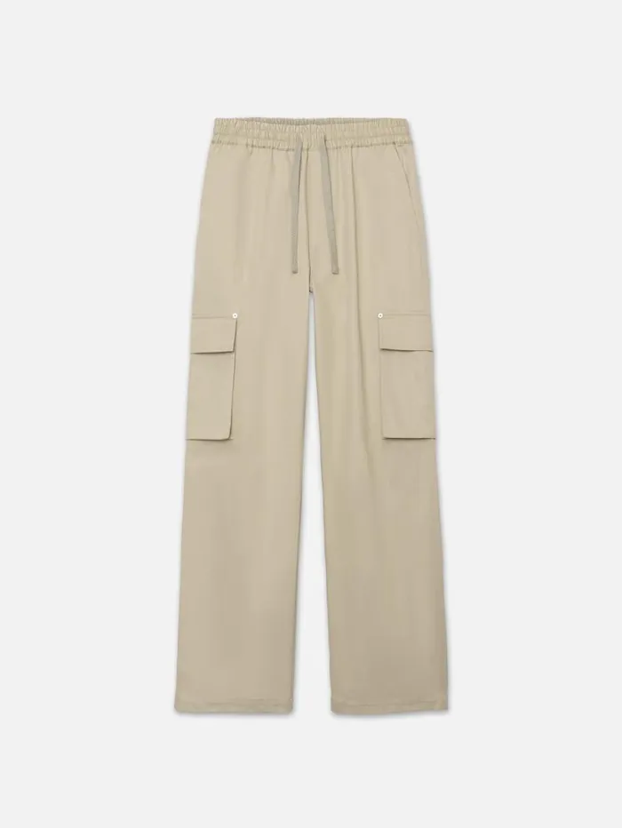 Men Pants and Shorts FRAME Wide Leg Cargo Pants 8212 Smoke Beige