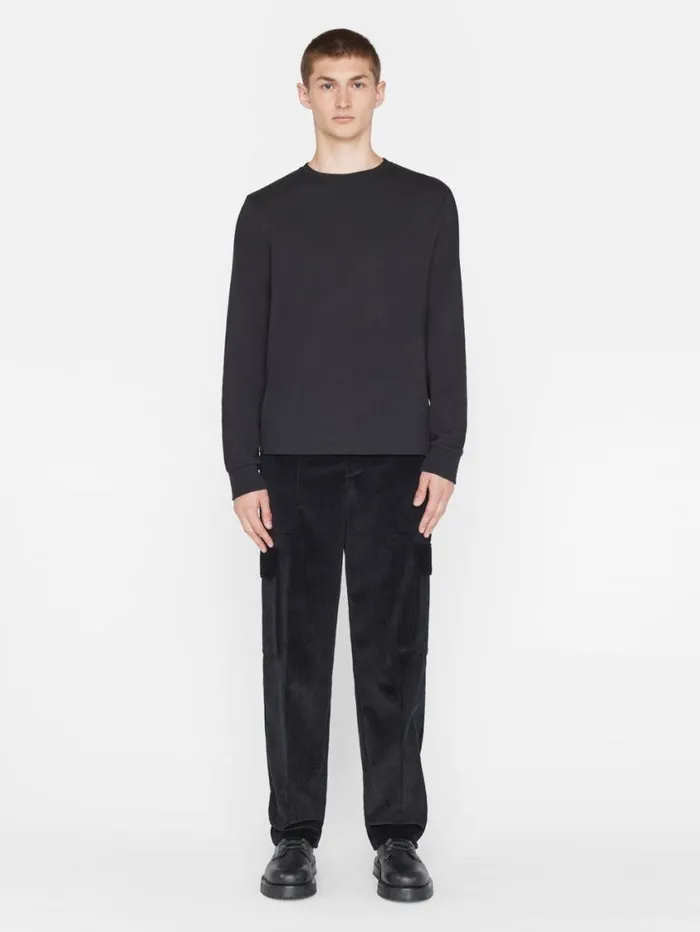 Men Pants and Shorts FRAME Wide Wale Corduroy Cargo Pants 8212 Noir Men Pants and Shorts FRAME Wide Wale Corduroy Cargo Pants 8212 Noir