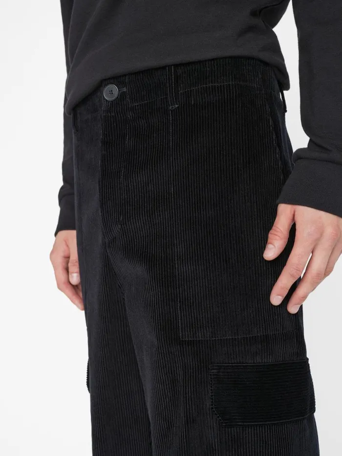 Men Pants and Shorts FRAME Wide Wale Corduroy Cargo Pants 8212 Noir Men Pants and Shorts FRAME Wide Wale Corduroy Cargo Pants 8212 Noir