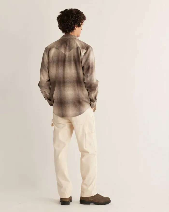 Men PLAID SNAPFRONT WESTERN CANYON SHIRT Coppergrey Ombre Pendleton Shirts