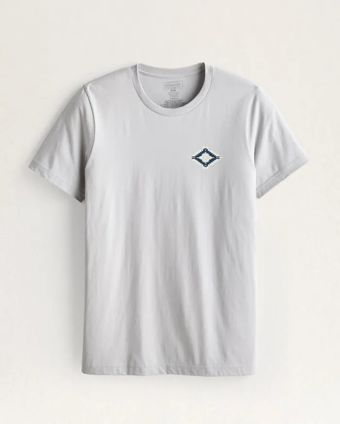 Men SALTILLO SUNSET GRAPHIC TEE Greywhite Pendleton Tees and Sweatshirts