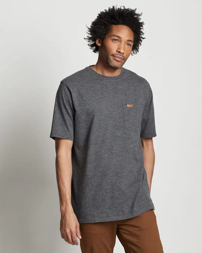 Men SHORTSLEEVE DESCHUTES POCKET TEE Blue Heather Pendleton Tees and Sweatshirts Men SHORTSLEEVE DESCHUTES POCKET TEE Blue Heather Pendleton Tees and Sweatshirts
