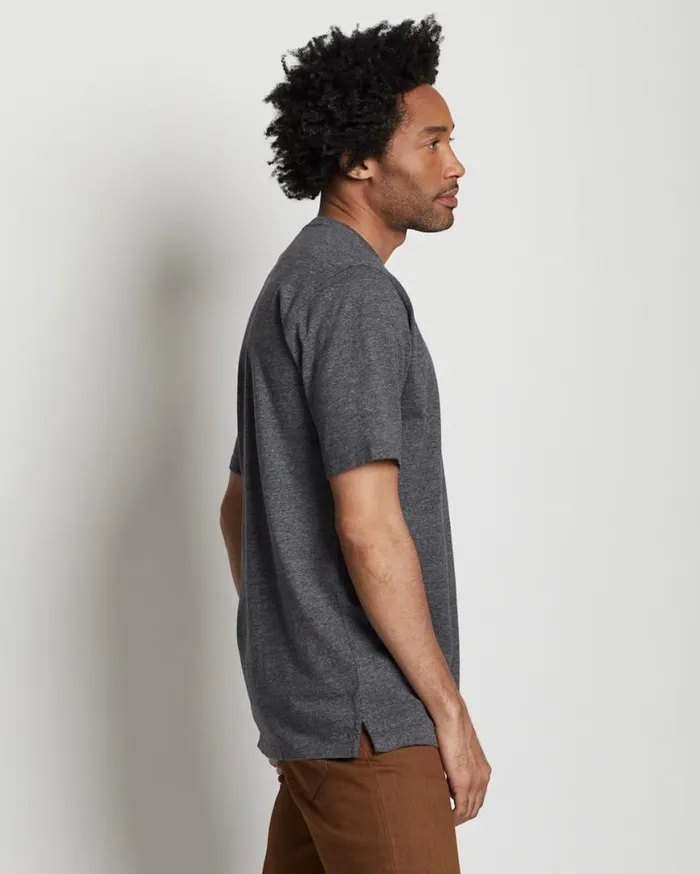 Men SHORTSLEEVE DESCHUTES POCKET TEE Blue Heather Pendleton Tees and Sweatshirts