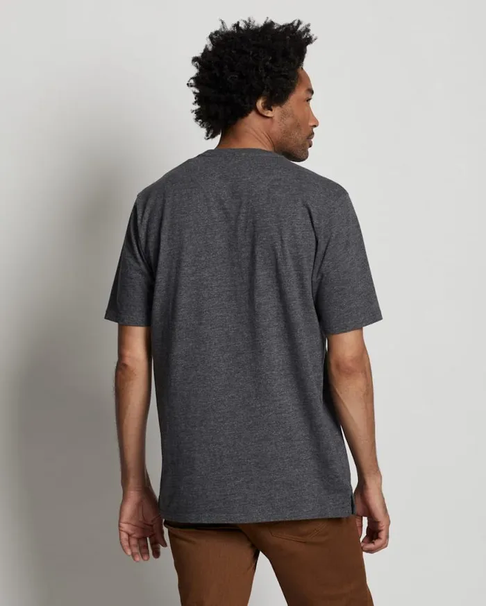 Men SHORTSLEEVE DESCHUTES POCKET TEE Blue Heather Pendleton Tees and Sweatshirts