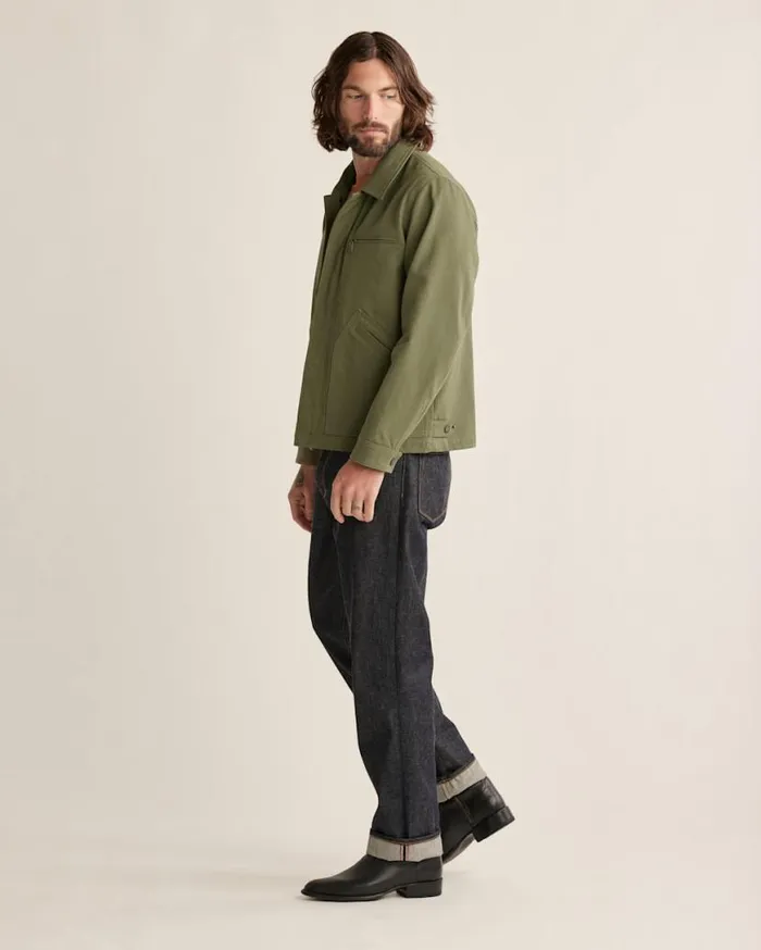 Men STANWOOD CANVAS JACKET Green Lichen Pendleton Jackets and Coats