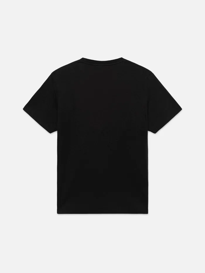 Men Tees FRAME Duo Fold Tee 8212 Noir Men Tees FRAME Duo Fold Tee 8212 Noir