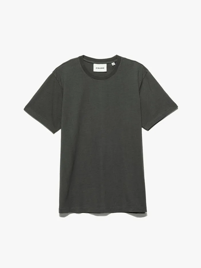 Men Tees FRAME FRAME Logo Tee 8212 Charcoal Grey