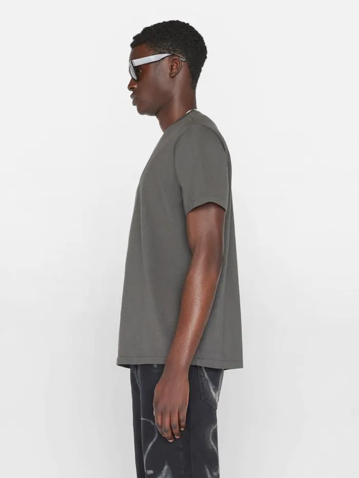 Men Tees FRAME FRAME Logo Tee 8212 Charcoal Grey Men Tees FRAME FRAME Logo Tee 8212 Charcoal Grey