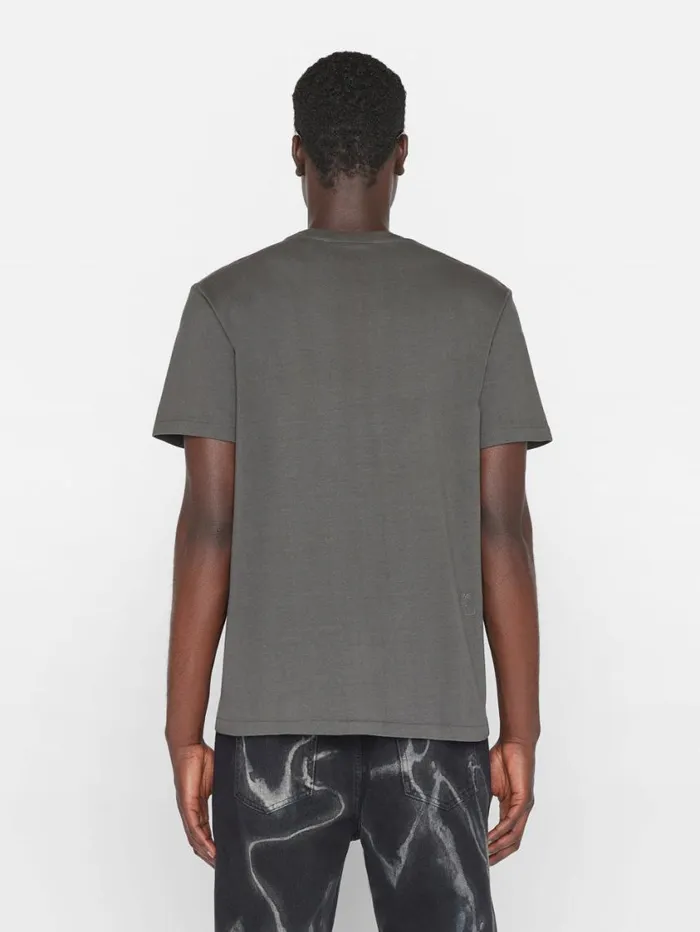 Men Tees FRAME FRAME Logo Tee 8212 Charcoal Grey Men Tees FRAME FRAME Logo Tee 8212 Charcoal Grey