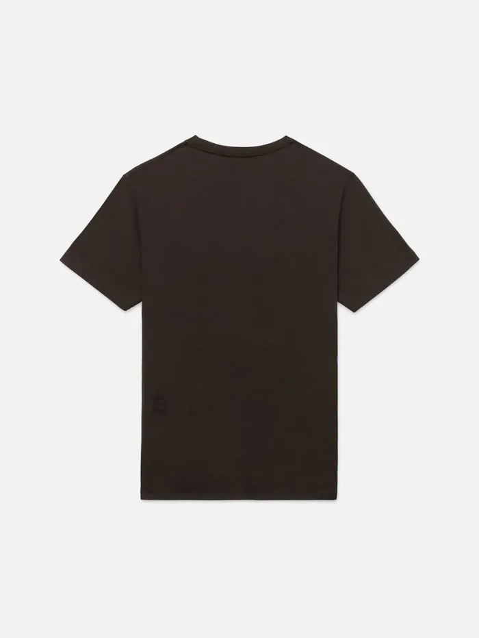 Men Tees FRAME FRAME Logo Tee 8212 Marron Men Tees FRAME FRAME Logo Tee 8212 Marron