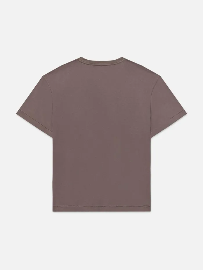 Men Tees FRAME Vintage Print Tee 8212 Washed Dry Rose Men Tees FRAME Vintage Print Tee 8212 Washed Dry Rose