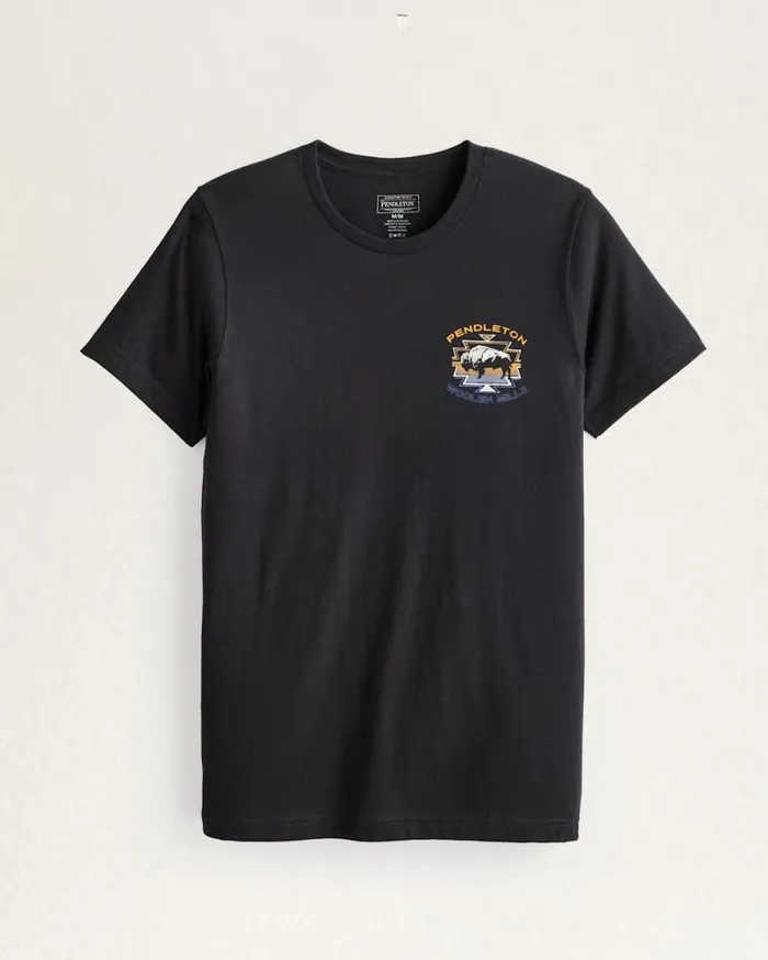 Men TWILIGHT RANCH LOGO GRAPHIC TEE Blackmulti Pendleton Tees and Sweatshirts Men TWILIGHT RANCH LOGO GRAPHIC TEE Blackmulti Pendleton Tees and Sweatshirts