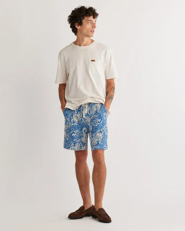 Men WAYSIDE KNIT SHORTS Seashore Blue Pendleton Pants and Shorts