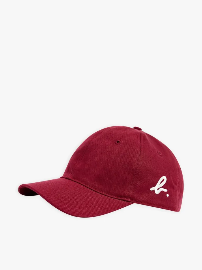 MenWomen Agns B Caps and Hats Red Cap With 034b034 Embroidery