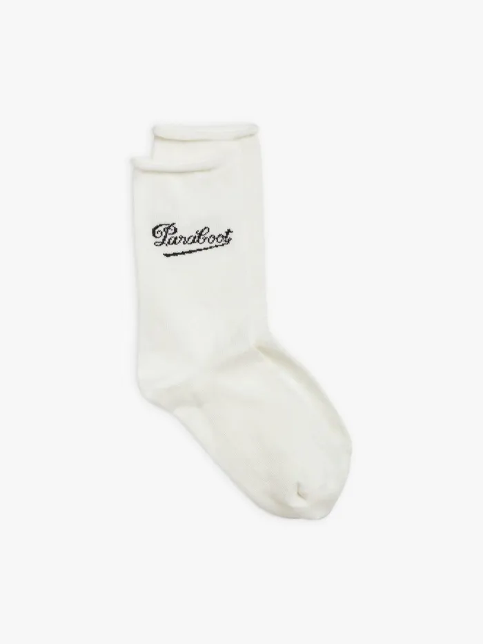 MenWomen Agns B Socks and Underwear White Cotton Socks Pour Paraboot