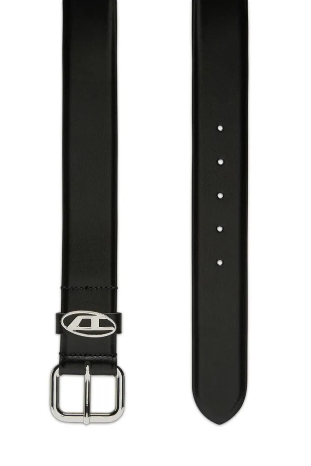 MenWomen Diesel Belts B1DR OVAL D LOOP Black MenWomen Diesel Belts B1DR OVAL D LOOP Black