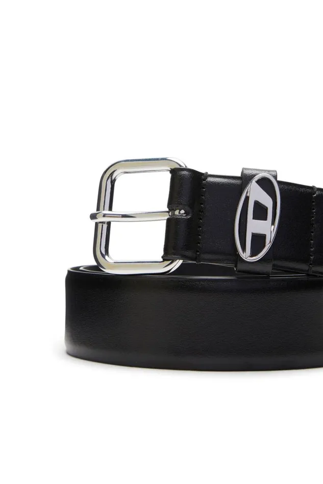 MenWomen Diesel Belts B1DR OVAL D LOOP Black MenWomen Diesel Belts B1DR OVAL D LOOP Black