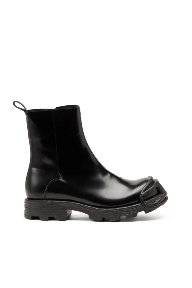 MenWomen Diesel Boots DHAMMER BT ZIP D Black