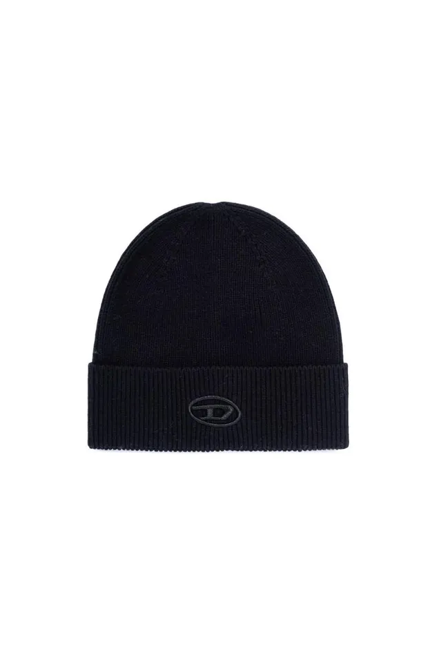 MenWomen Diesel Caps Hats and Scarves KCODERFULLY B Black