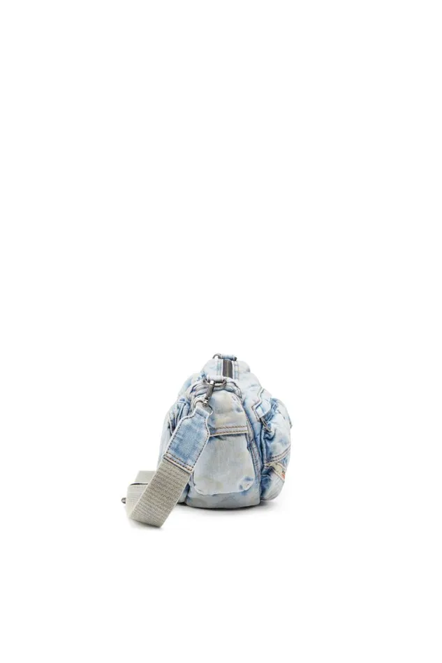 MenWomen Diesel Crossbody Bags REEDITION TRAVEL 3000 SHOULDER BAG X Light Blue MenWomen Diesel Crossbody Bags REEDITION TRAVEL 3000 SHOULDER BAG X Light Blue