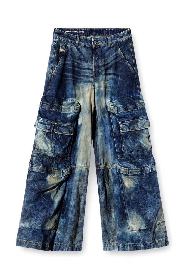 MenWomen Diesel Diesel X Damiano David Relaxed Jeans DGiappo 0DBCW Dark Blue MenWomen Diesel Diesel X Damiano David Relaxed Jeans DGiappo 0DBCW Dark Blue