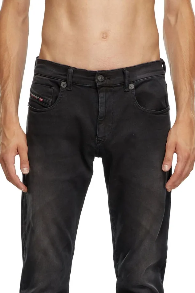 MenWomen Diesel Jeans Slim 2060 DStrukt Joggjeans 0670M Blackdark Grey