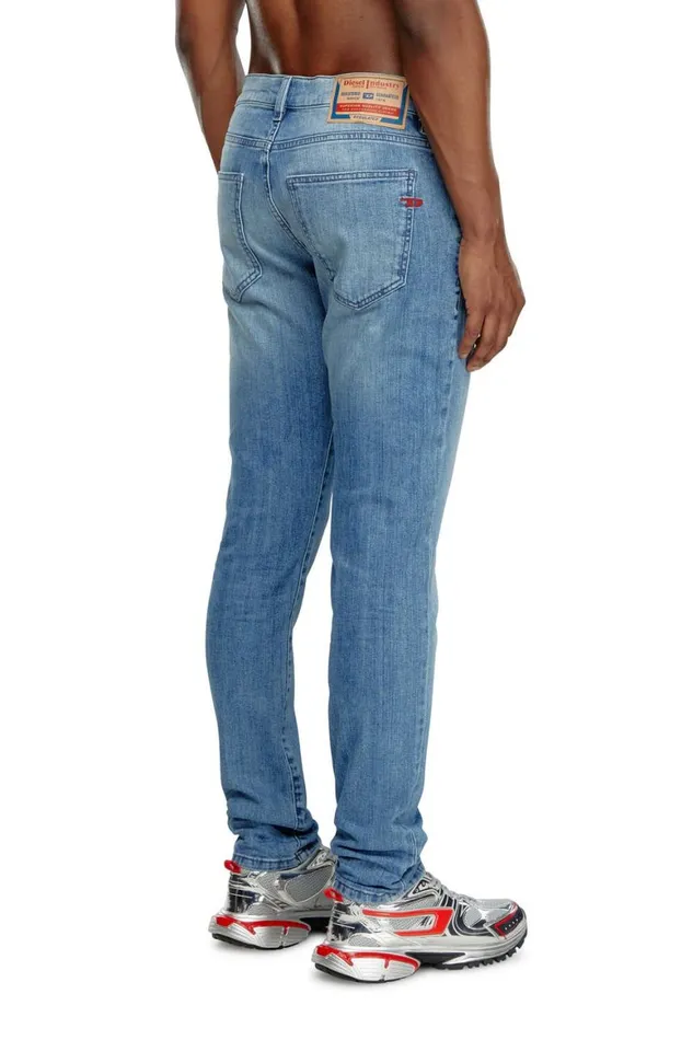 MenWomen Diesel Jeans Slim Jeans 2019 DStrukt 0GRDI Light Blue