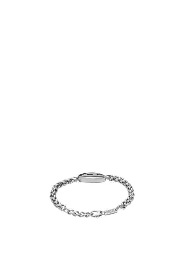 MenWomen Diesel Jewelry DX1469 Silverblack MenWomen Diesel Jewelry DX1469 Silverblack